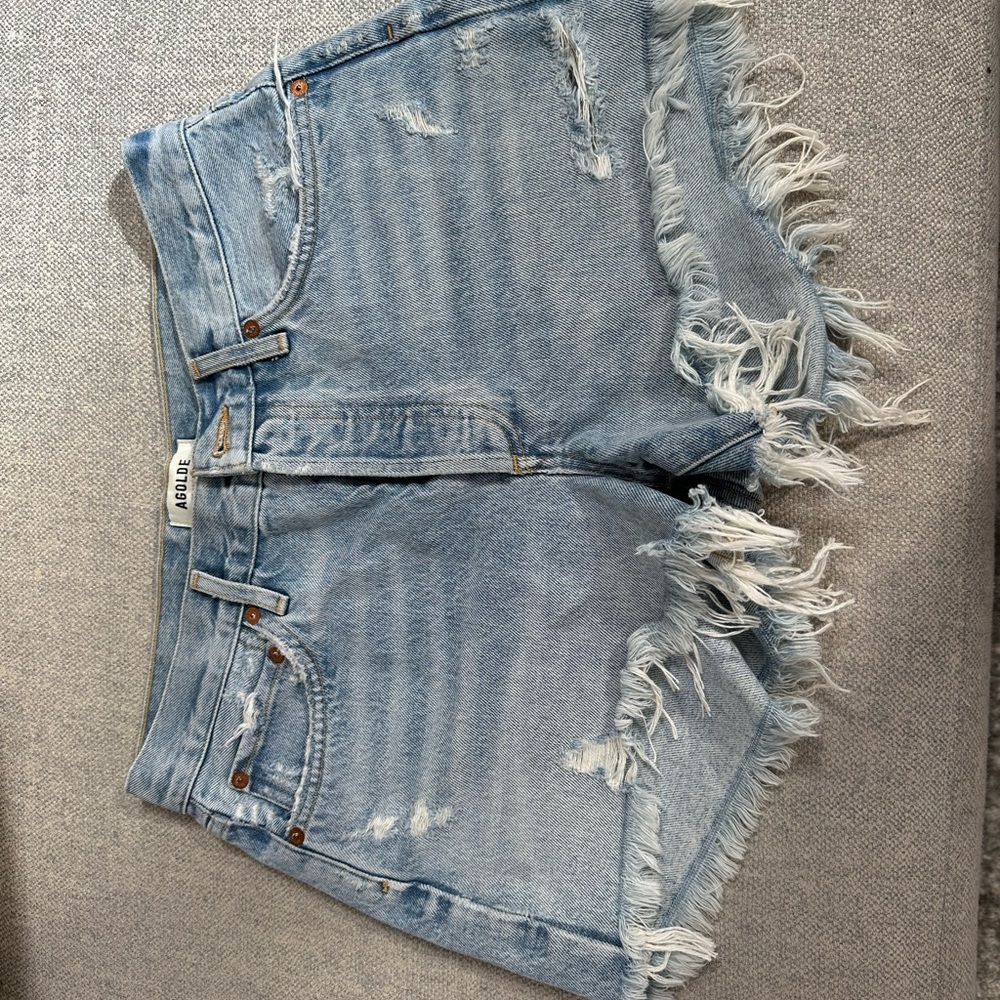 Agolde Parker Light Blue Denim Jeans
